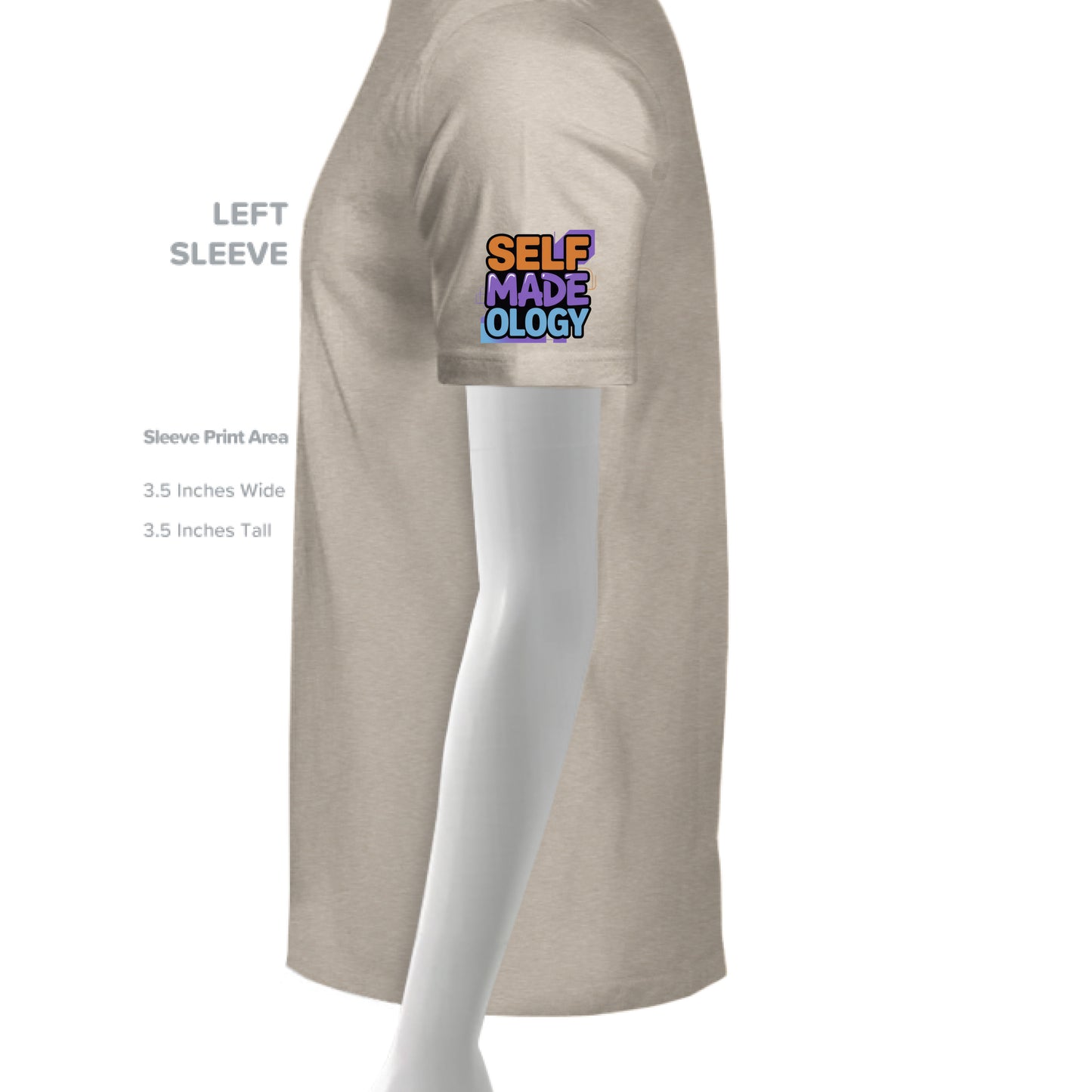 Tan Triblend - SLEEVE_LEFT