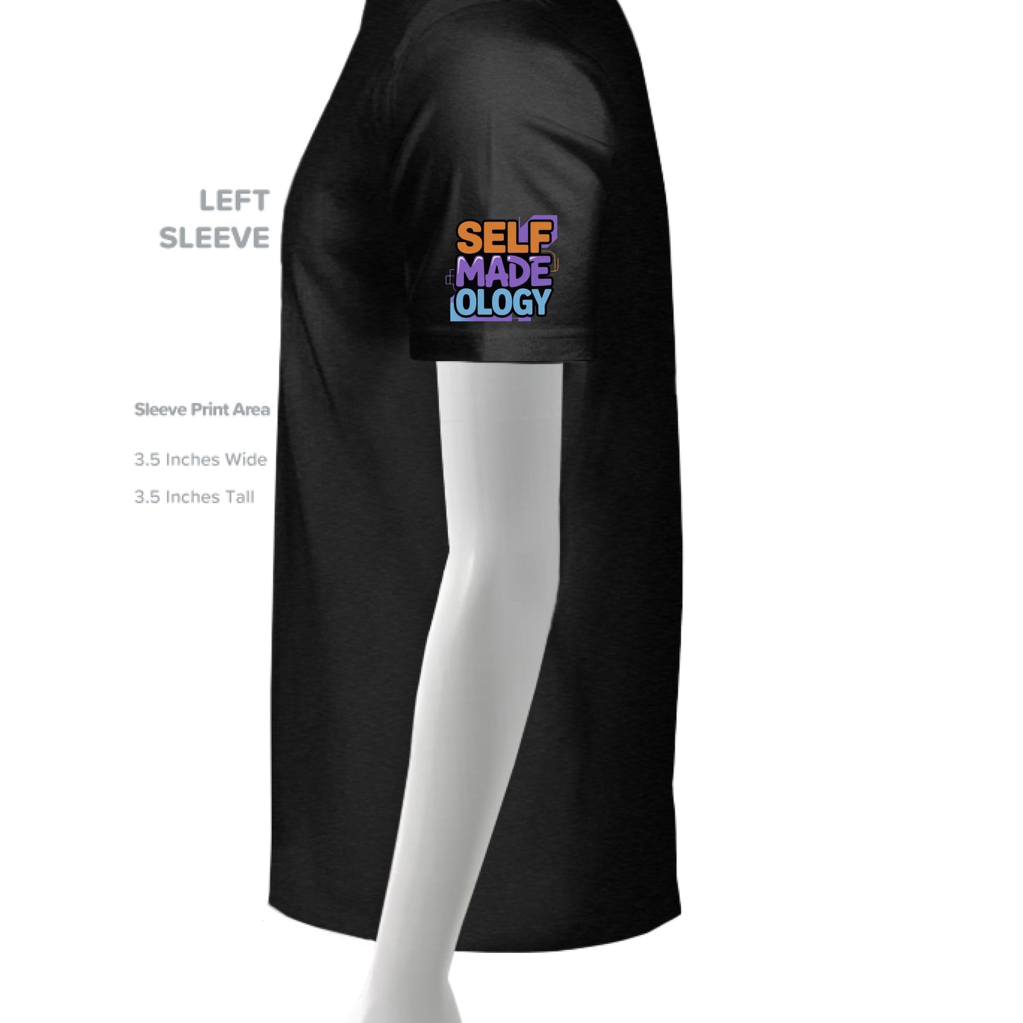 BLK HTHR TRIBLND - SLEEVE_LEFT